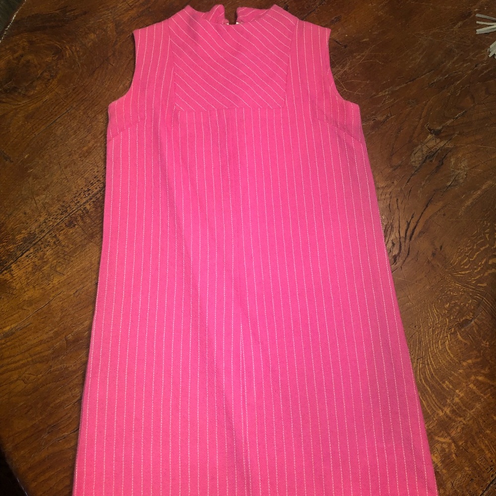 Vintage Stripe Shift Dress